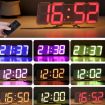 RGB 3D Digital Clock: Voice Control, Adjustable Brightness, Temp & Remote - 2