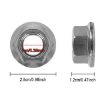 INOKIM OXO OX Scooter M12 Iron Flange Nut for Motor Shaft Fixing 2xX1398 - 3