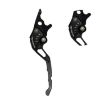 Aluminum Alloy TJSB-032 Handlebar Lever: Left Drum Right Disc Brake (Black) - 4