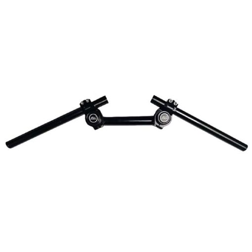 Black Aluminum Alloy Motorcycle Handlebar Variable Diameter Faucet - 1