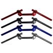 Blue Aluminum Alloy Motorcycle Handlebar Variable Diameter Faucet - 2