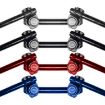 Blue Aluminum Alloy Motorcycle Handlebar Variable Diameter Faucet - 4