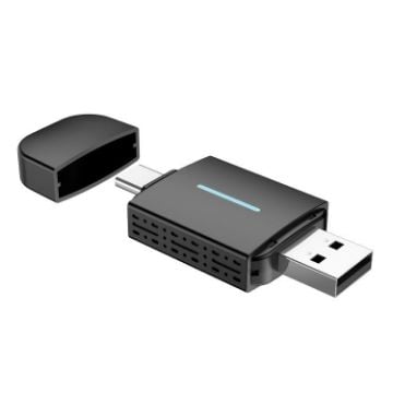 Wireless CarPlay/Android Converter Box - Dual-Port Wired to Wireless Adapter - 1