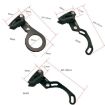 Bicycle Front Derailleur Chain Guide ISG05 Model Black - 3