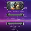 H36S 3.5" IPS HD Retro PSP Game Console, 128G Linux System (Black) - 3