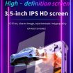 H36S 3.5" IPS HD Retro PSP Game Console, 128G Linux System (Black) - 9