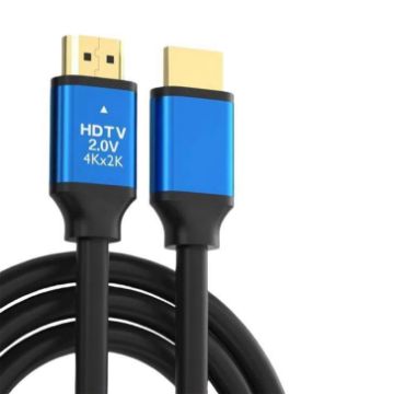 VegGieg V2.0 4K60Hz HDMI Cable 3m - TV, Monitor, Projector (Black) - 1