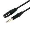 VEGGIEG 3Pin XLR Speaker Cable 1.5m - Balanced Audio Mic Cable - 1