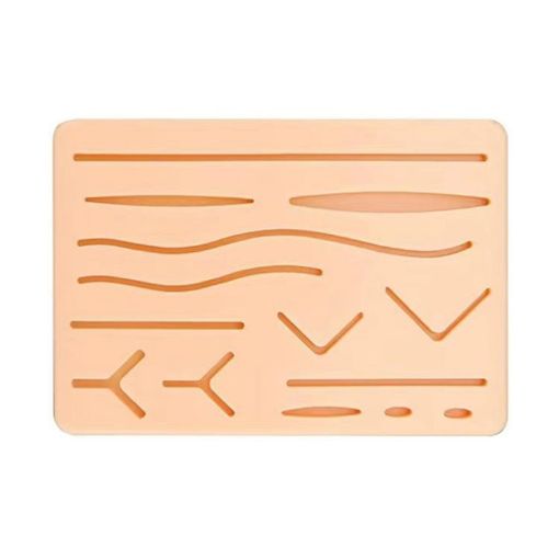 Silicone Wound Suture Training Model - Anti-tear Surgical Practice Pad - 1