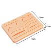 Silicone Wound Suture Training Model - Anti-tear Surgical Practice Pad - 2