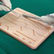 Silicone Wound Suture Training Model - Anti-tear Surgical Practice Pad - 7