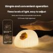 ICARER FAMILY Cartoon Silicone Night Light - Baby Bedroom Lamp (Blue) - 3