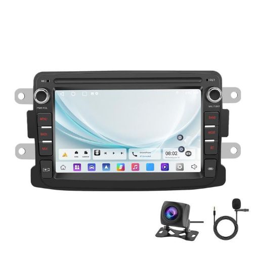 7" Android Car MP5 Player for Renault Captur/Symbol, 4+64G, AHD Camera - 1