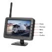 4.3" Digital Wireless HD Reversing Display with EU License Plate Holder - 9