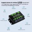 WAVESHARE USB3.2-Gen1-HUB-4U 4 Port USB 3.2 Hub Metal Case Extender - 4