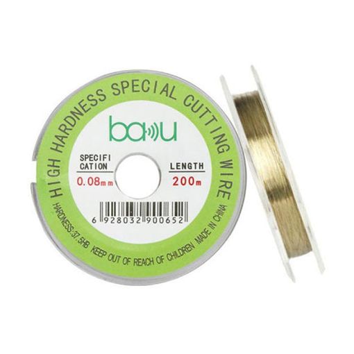 BAKU 0.08mm 200m Carbon Steel Wire for LCD Screen Repair - 1