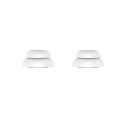 AhaStyle PT99-2 Silicone Earbuds for AirPods Pro/Pro 2, Size S, White - 1