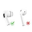AhaStyle PT99-2 Silicone Earbuds for AirPods Pro/Pro 2, Size S, White - 3