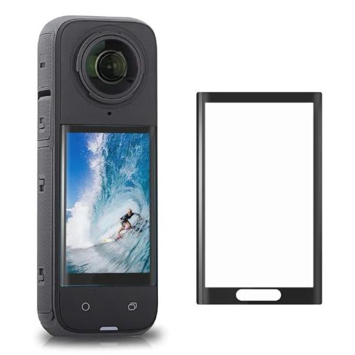 Sunnylife Curved Tempered Film for Insta360 X5/X4 - HD Anti-Explosion, Anti-Drop - 1