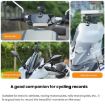 Sunnylife ZJ846 Sports Camera Mount - Motorcycle Windshield Clip, Black - 3