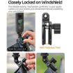 Sunnylife ZJ846 Sports Camera Mount - Motorcycle Windshield Clip, Black - 7