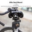 Sunnylife ZJ942 Red Sports Camera Bike Seat Mount Cycling Bracket - 5