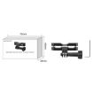 Sunnylife ZJ942 Red Sports Camera Bike Seat Mount Cycling Bracket - 8