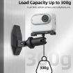 Sunnylife DZ762 Sports Camera Magnetic Dock Adapter Bracket - Black - 5