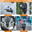 Sunnylife DZ762 Sports Camera Magnetic Dock Adapter Bracket - Black - 7