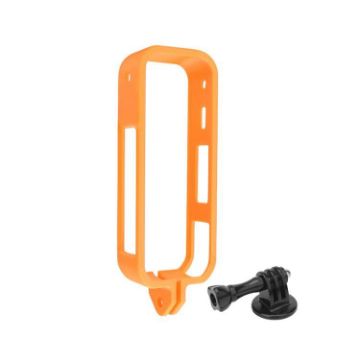 Insta360 X5 360 Camera Protective Cage Shockproof Case Orange - 1