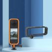 Insta360 X5 360 Camera Protective Cage Case - Shockproof, Orange - 2