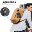 Medium RFID Blocking Car Key Holder - Anti-Skimming Carbon Fiber Case - 6