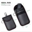 Medium RFID Blocking Car Key Holder - Anti-Skimming Carbon Fiber Case - 7