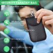 RFID Blocking Car Key Holder - Anti-Skimming Carbon Fiber Case, Small - 3