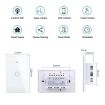US Gauge Graffiti Smart WIFI Fire Switch, 2-Gang, Model 120, White - 8