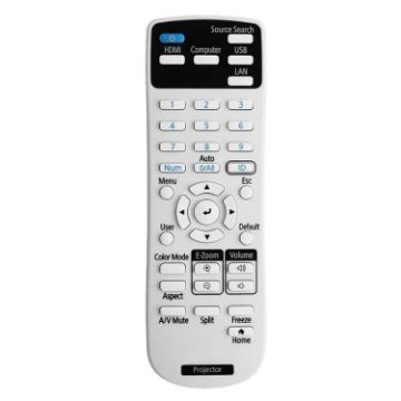 Epson Projector Remote Control for CB-E10/FH06/W06/52/X06E Models - 1