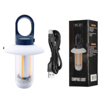 Rechargeable Dual Light Camping Lantern & Flashlight, 4 Tungsten Filaments - 1