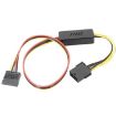 12V to SATA Graphics Card to HDD Power Cable - 1 to 1 Connection - 1