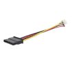 15cm DVR Power Cable 4P to SATA 15P HDD Connector Cable - 2
