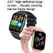 Smart Watch: Blood Oxygen, Sleep, Heart Rate Monitor, Black Steel/Silicone - 3