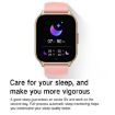 Smart Watch: Blood Oxygen, Sleep, Heart Rate Monitor, Black Steel/Silicone - 8