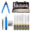 3D Printer Tool Kit: 36 In 1 Cleaning, Carving, Filing & Polishing Set - 1