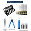 3D Printer Tool Kit: 36 In 1 Cleaning, Carving, Filing & Polishing Set - 2