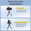 Dual Phone Mount Teleprompter Stand with Arca-Swiss Base for DJI (8245) - 4
