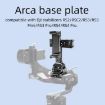 Dual Phone Mount Teleprompter Stand with Arca-Swiss Base for DJI (8245) - 6