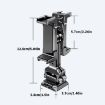 Dual Phone Mount Teleprompter Stand with Arca-Swiss Base for DJI (8245) - 8
