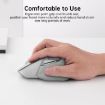 Rapoo MT760 Pink Wireless Triple Mode Ergonomic Mouse for Office Use - 8