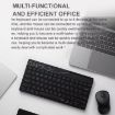 Rapoo 8000GT Wireless Keyboard Mouse Set for Laptop Tablet Phone (Black) - 3