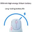 Rapoo MT560 Pink 3-Mode Wireless Bluetooth Ergonomic Mouse for Desktop/Laptop - 7