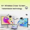 Rapoo MT560 Pink 3-Mode Wireless Bluetooth Ergonomic Mouse for Desktop/Laptop - 9